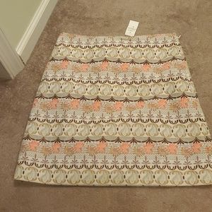 NWT Loft print Skirt 4